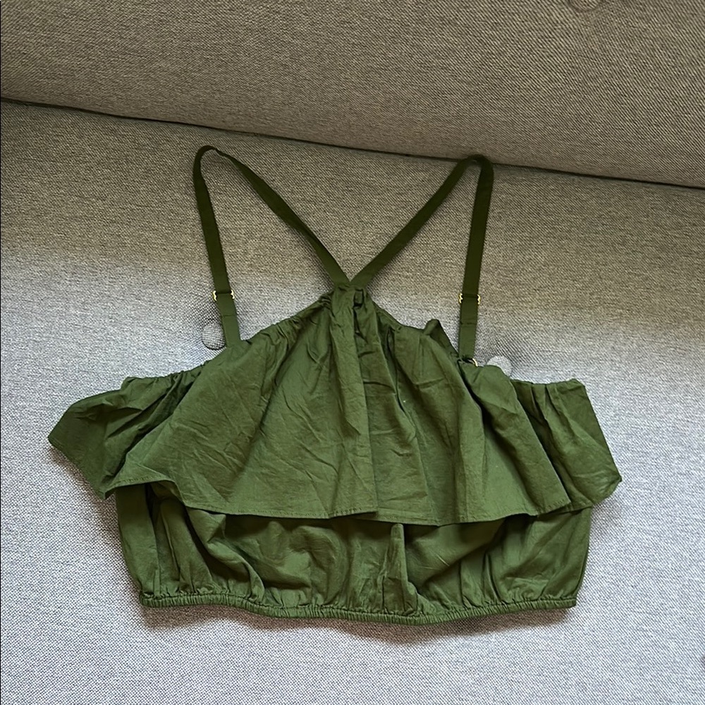 J. Crew Ruffled Women's Crop Top